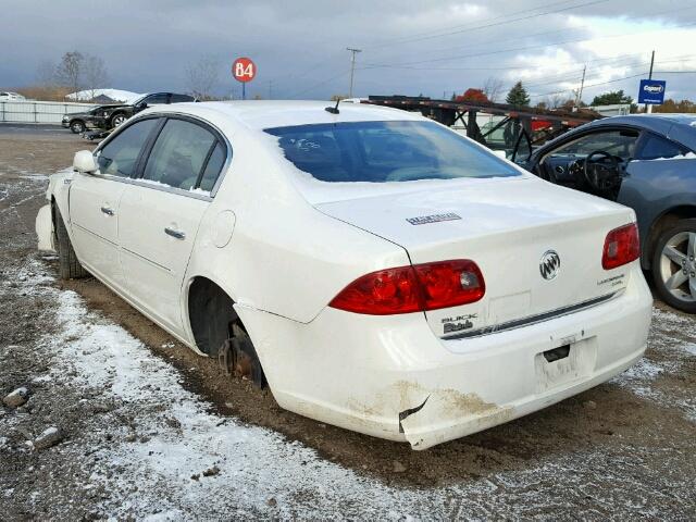 1G4HD57278U203432 - 2008 BUICK LUCERNE CX WHITE photo 3