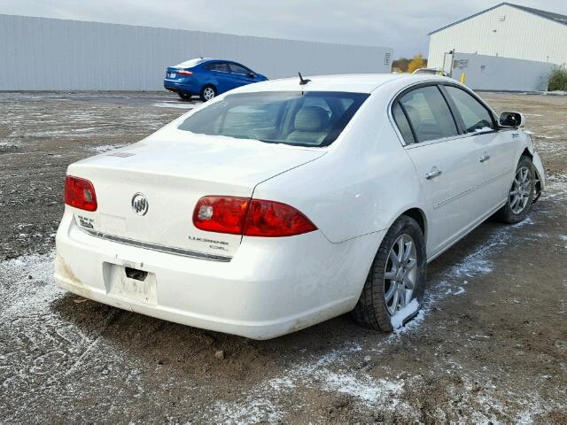 1G4HD57278U203432 - 2008 BUICK LUCERNE CX WHITE photo 4