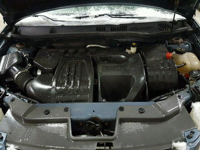 1G1AK55F577285913 - 2007 CHEVROLET COBALT LS BLUE photo 7