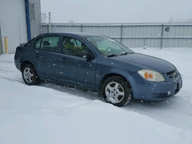 1G1AK55F577285913 - 2007 CHEVROLET COBALT LS BLUE photo 9