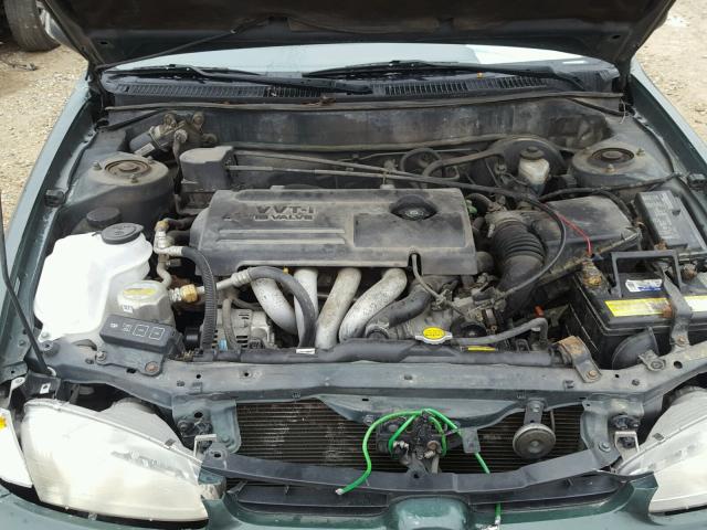 1Y1SK5286YZ415216 - 2000 CHEVROLET GEO PRIZM GREEN photo 7