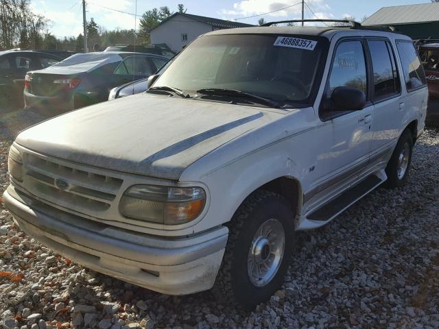 1FMZU35P9WZB57058 - 1998 FORD EXPLORER WHITE photo 2