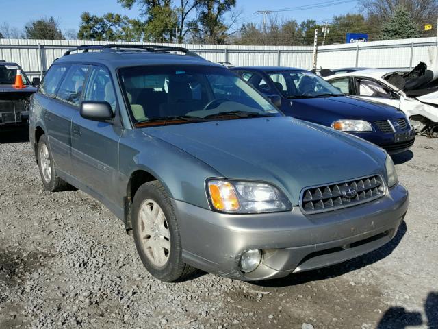 4S3BH675747641441 - 2004 SUBARU LEGACY 绿色 照片 1