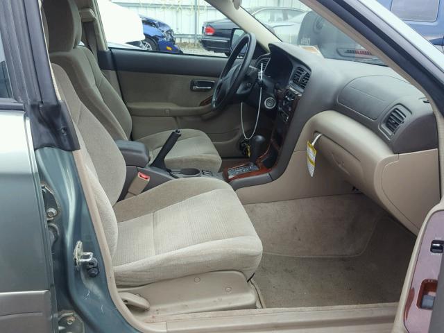 4S3BH675747641441 - 2004 SUBARU LEGACY 绿色 照片 5