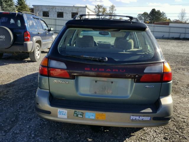 4S3BH675747641441 - 2004 SUBARU LEGACY 绿色 照片 9