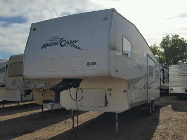 5M6FE30285S001605 - 2005 AME 5TH WHEEL WHITE photo 2