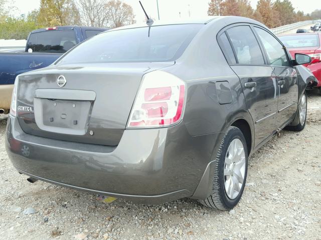 3N1AB61E08L661234 - 2008 NISSAN SENTRA 2.0 BROWN photo 4