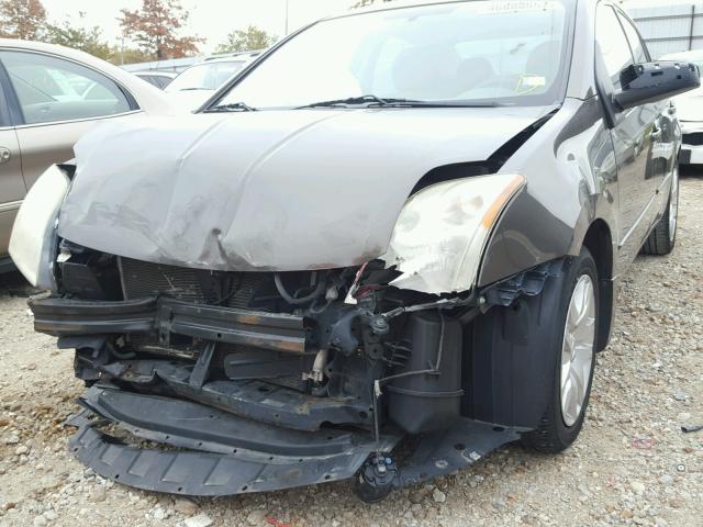 3N1AB61E08L661234 - 2008 NISSAN SENTRA 2.0 BROWN photo 9