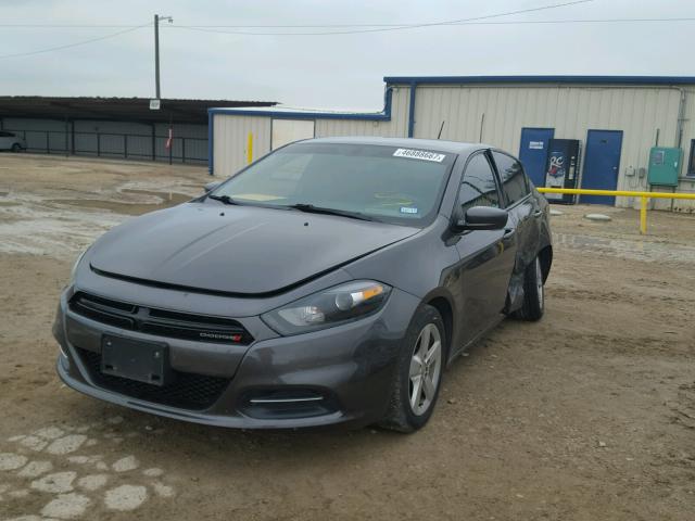 1C3CDFBB7FD150096 - 2015 DODGE DART SXT GRAY photo 2