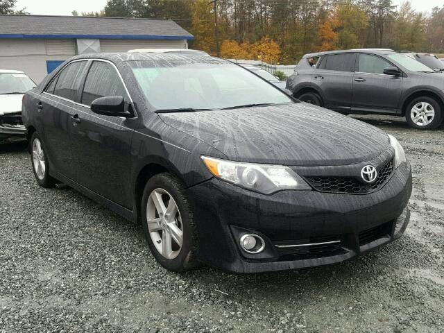 4T1BF1FK4EU417767 - 2014 TOYOTA CAMRY L BLACK photo 1