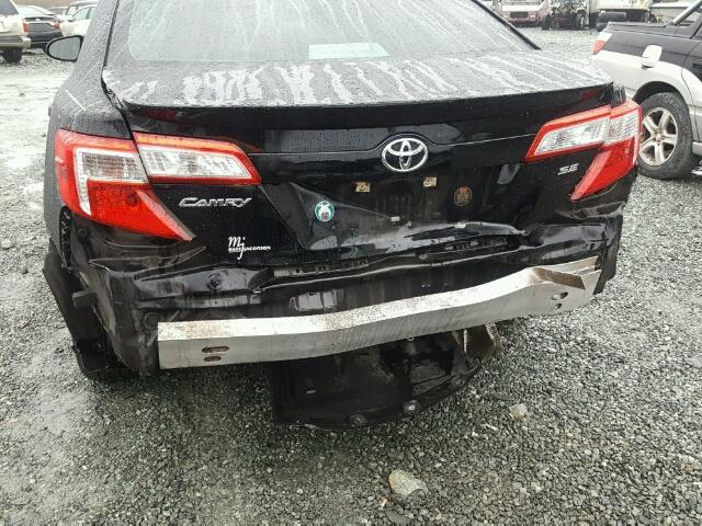 4T1BF1FK4EU417767 - 2014 TOYOTA CAMRY L BLACK photo 9