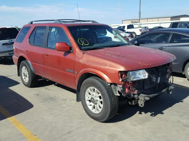 4S6CK58W8Y4409139 - 2000 HONDA PASSPORT E RED photo 1