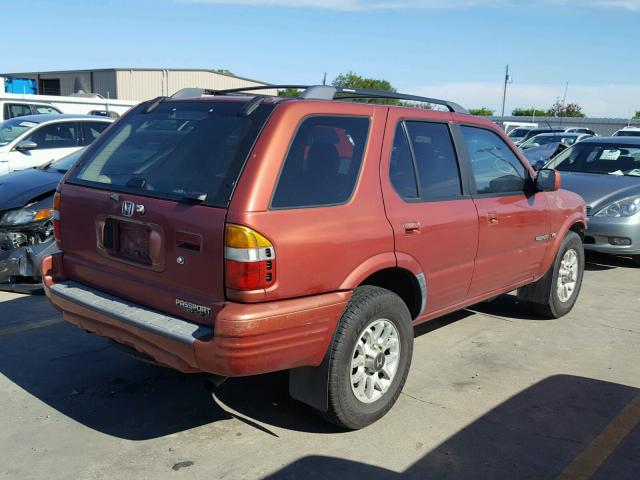 4S6CK58W8Y4409139 - 2000 HONDA PASSPORT E RED photo 4