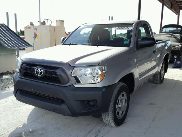 5TFNX4CN9CX015723 - 2012 TOYOTA TACOMA SILVER photo 2