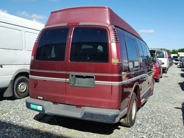 1GBFG15M7T1023916 - 1996 CHEVROLET G10 MAROON photo 4