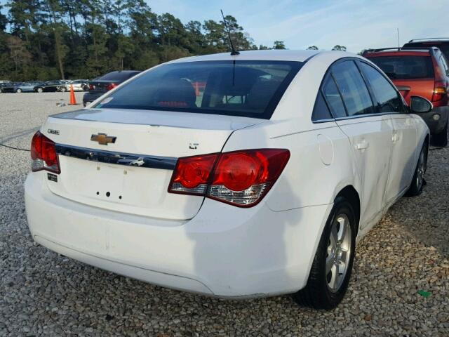 1G1PE5SC8C7311409 - 2012 CHEVROLET CRUZE LT WHITE photo 4