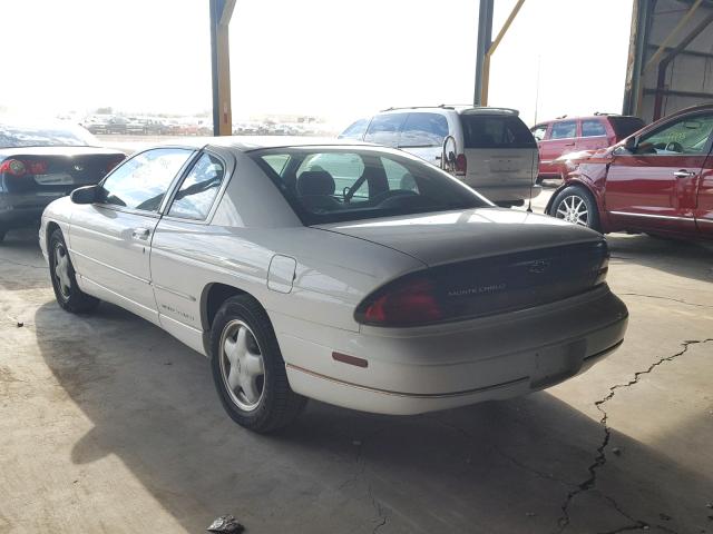 2G1WW12M3W9206502 - 1998 CHEVROLET MONTE CARL თეთრი ფოტო 3