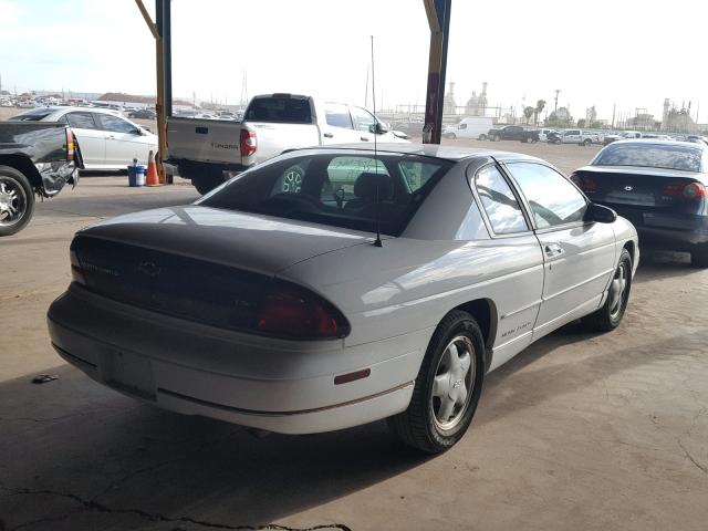 2G1WW12M3W9206502 - 1998 CHEVROLET MONTE CARL თეთრი ფოტო 4