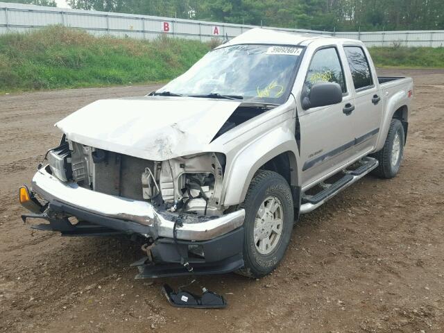 1GCDT136658227264 - 2005 CHEVROLET COLORADO SILVER photo 2