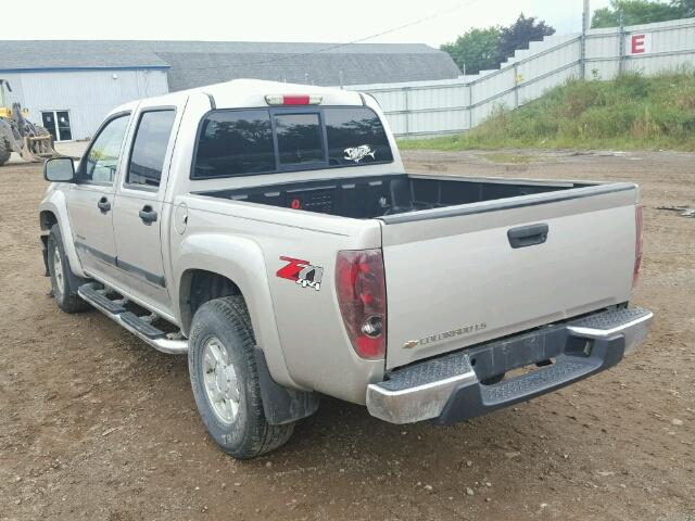 1GCDT136658227264 - 2005 CHEVROLET COLORADO SILVER photo 3