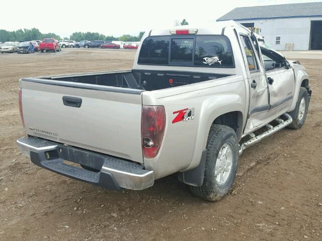 1GCDT136658227264 - 2005 CHEVROLET COLORADO SILVER photo 4