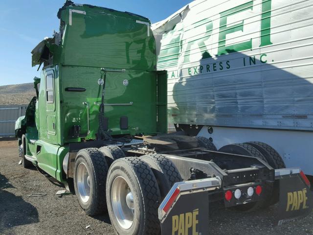 1XKYDP9X7GJ129202 - 2016 KENWORTH CONSTRUCTI GREEN photo 3