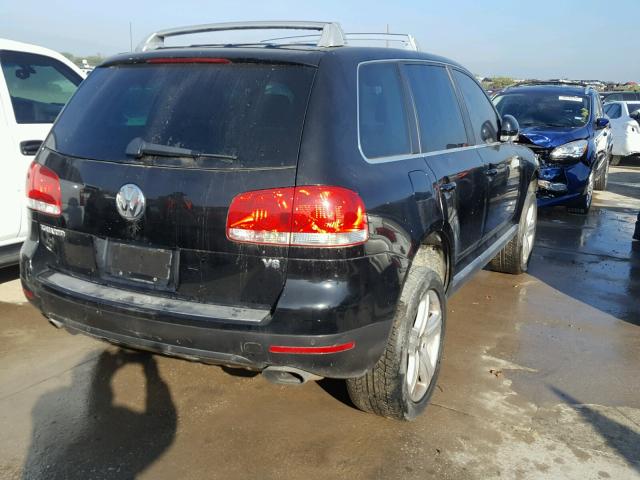 WVGMM77L65D018559 - 2005 VOLKSWAGEN TOUAREG 4. BLACK photo 4