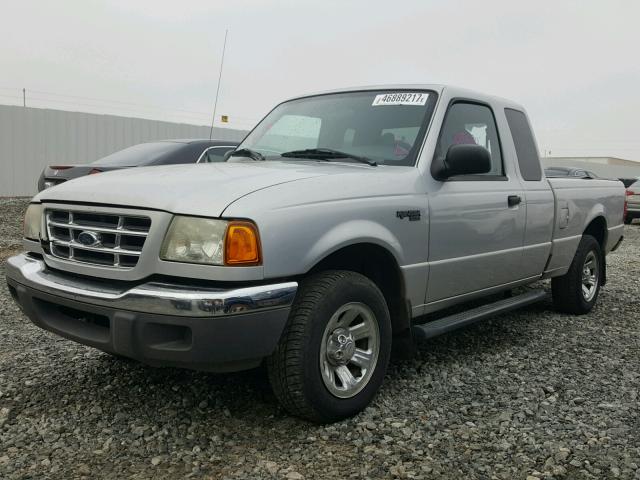 1FTYR44UX2TA51746 - 2002 FORD RANGER SUP SILVER photo 2