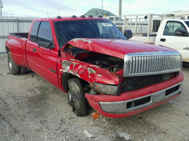 1B7MC336XXJ541619 - 1999 DODGE RAM 3500 RED photo 1