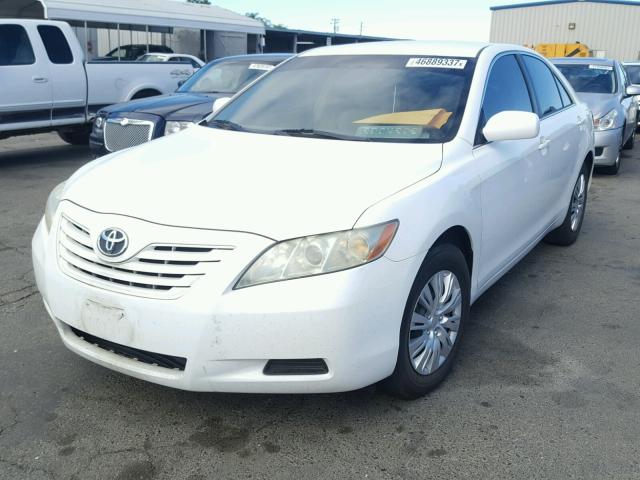 4T1BE46K68U737679 - 2008 TOYOTA CAMRY CE WHITE photo 2