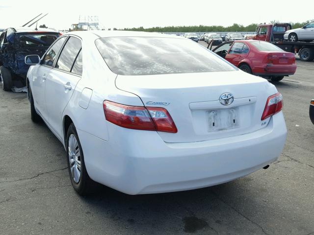 4T1BE46K68U737679 - 2008 TOYOTA CAMRY CE WHITE photo 3