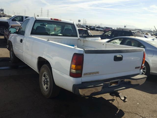 1GTEC14V92E172770 - 2002 GMC NEW SIERRA WHITE photo 3