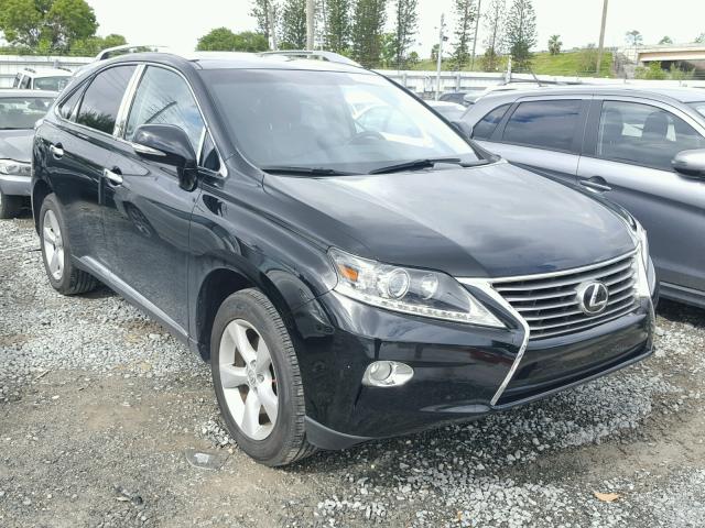 2T2ZK1BA7DC120883 - 2013 LEXUS RX 350 BLACK photo 1