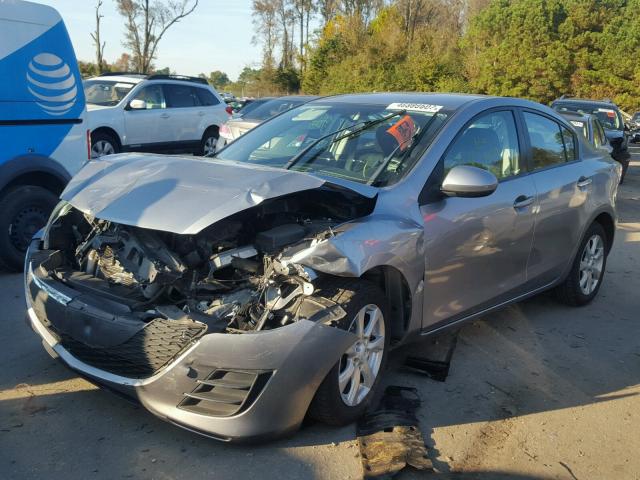 JM1BL1SF9A1157383 - 2010 MAZDA 3 I SILVER photo 2