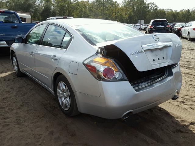 1N4AL2AP6CC223817 - 2012 NISSAN ALTIMA BAS SILVER photo 3