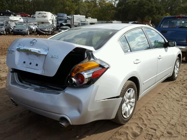 1N4AL2AP6CC223817 - 2012 NISSAN ALTIMA BAS SILVER photo 4