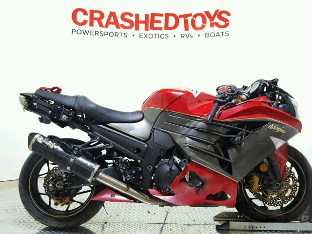 JKBZXNF13FA010076 - 2015 KAWASAKI ZX1400 F RED photo 1