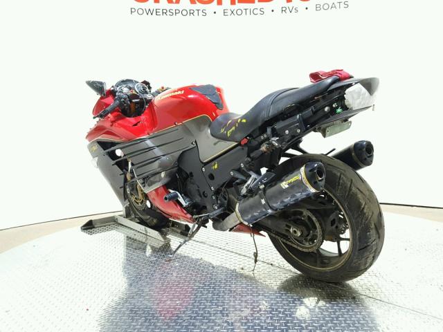 JKBZXNF13FA010076 - 2015 KAWASAKI ZX1400 F RED photo 6