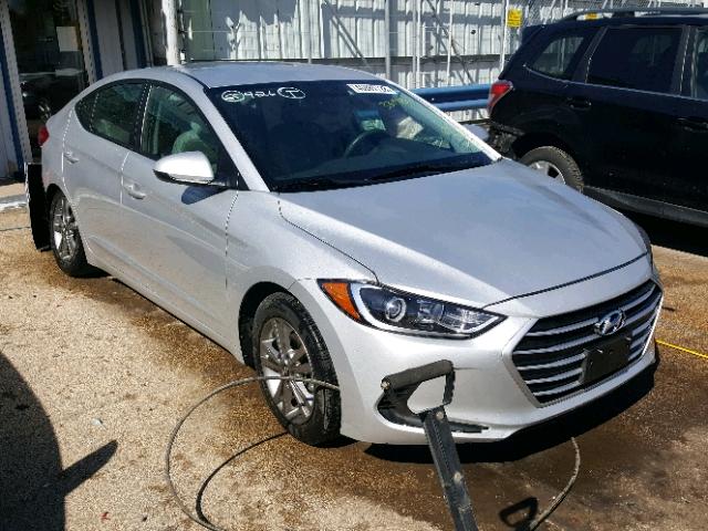 5NPD84LF1HH029037 - 2017 HYUNDAI ELANTRA SILVER photo 1