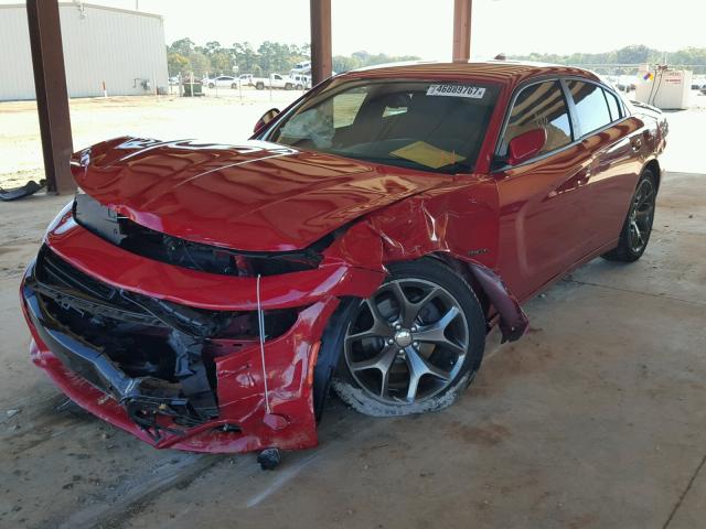 2C3CDXCT3GH223143 - 2016 DODGE CHARGER R/ RED photo 2