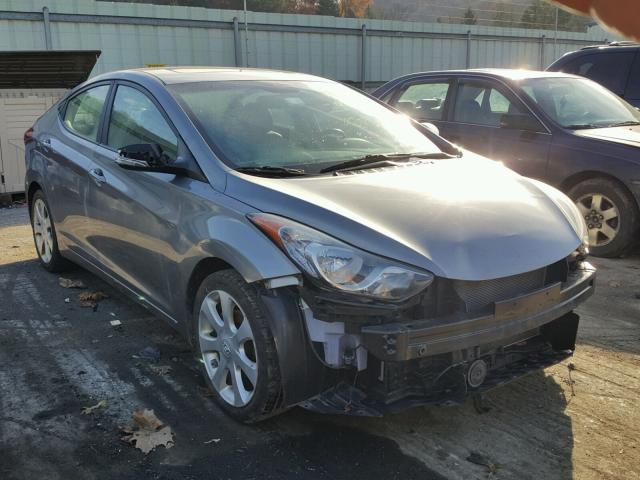 KMHDH4AE9BU095547 - 2011 HYUNDAI ELANTRA GL GRAY photo 1