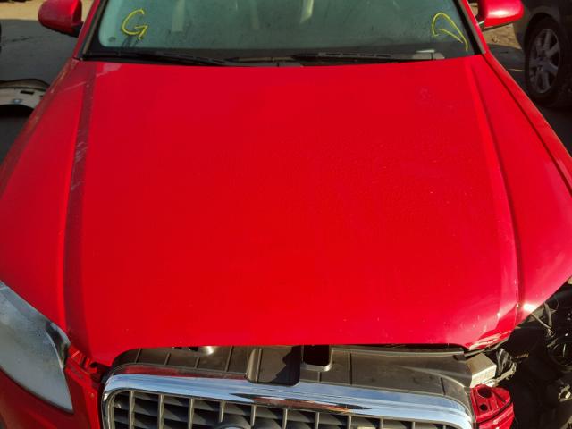 WAUBF78E98A110807 - 2008 AUDI A4 S-LINE RED photo 7