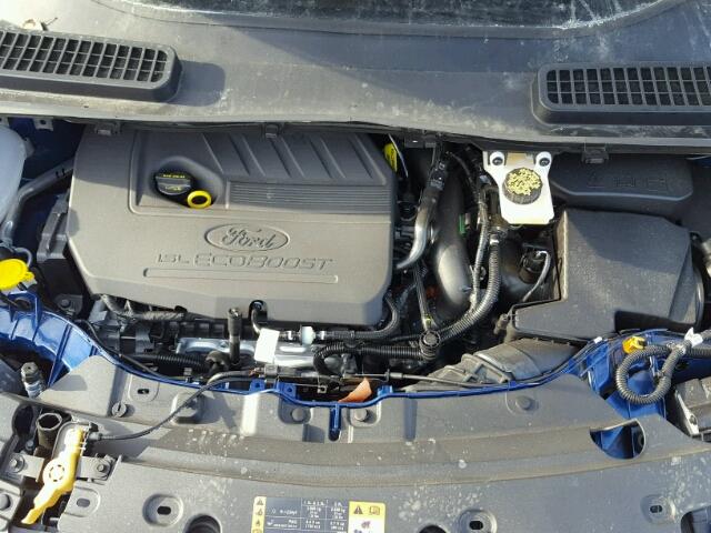 1FMCU9GD9HUE80232 - 2017 FORD ESCAPE SE 蓝色 照片 7