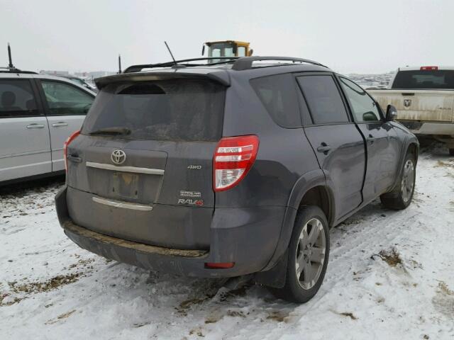 JTMRK4DV6C5107088 - 2012 TOYOTA RAV4 SPORT GRAY photo 4