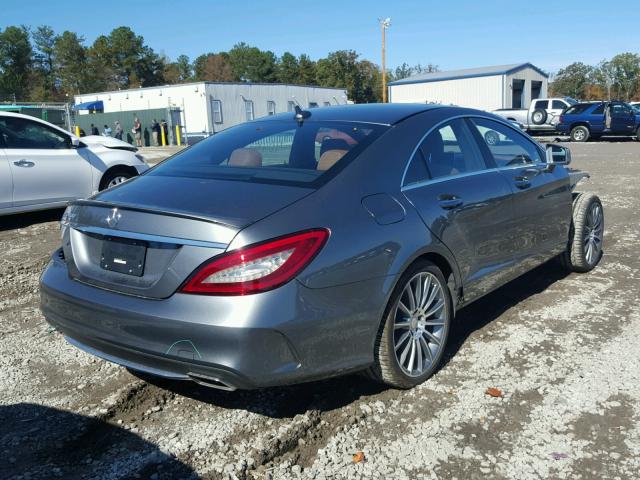 WDDLJ6FB6GA186529 - 2016 MERCEDES-BENZ CLS 400 GRAY photo 4