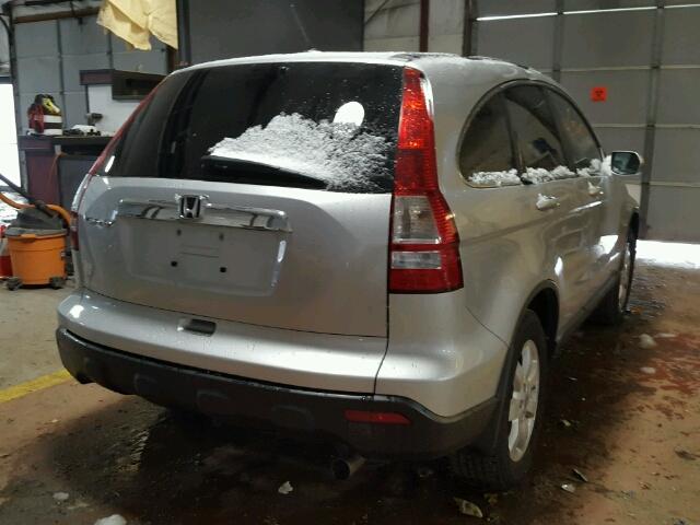 5J6RE48759L049900 - 2009 HONDA CR-V EXL SILVER photo 4