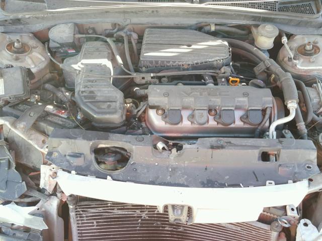 1HGES26791L005859 - 2001 HONDA CIVIC EX TAN photo 7