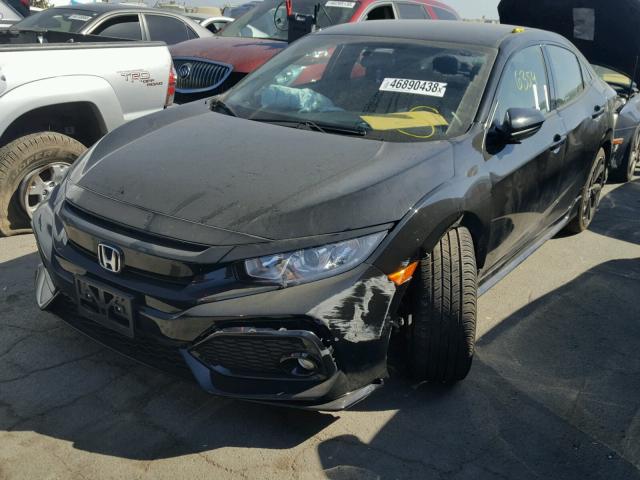 SHHFK7H45JU409648 - 2018 HONDA CIVIC SPOR BLACK photo 2