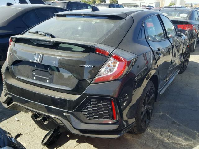 SHHFK7H45JU409648 - 2018 HONDA CIVIC SPOR BLACK photo 4
