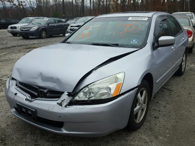 1HGCM56835A021391 - 2005 HONDA ACCORD EX SILVER photo 2